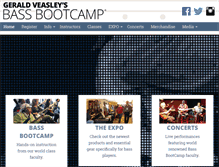 Tablet Screenshot of bassbootcamp.com
